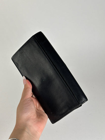 Vintage Vivienne Westwood leather wallet black