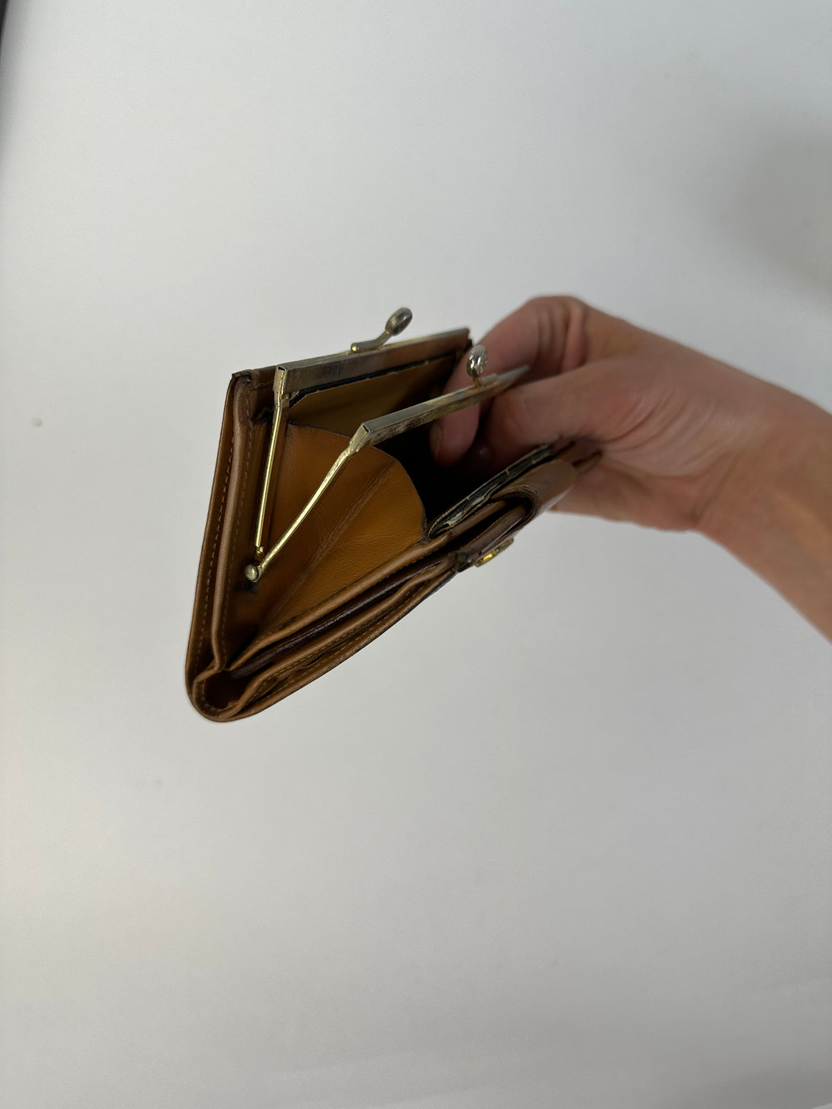 Vintage Celine Macadam Canvas Wallet c. Late 1980s Brown