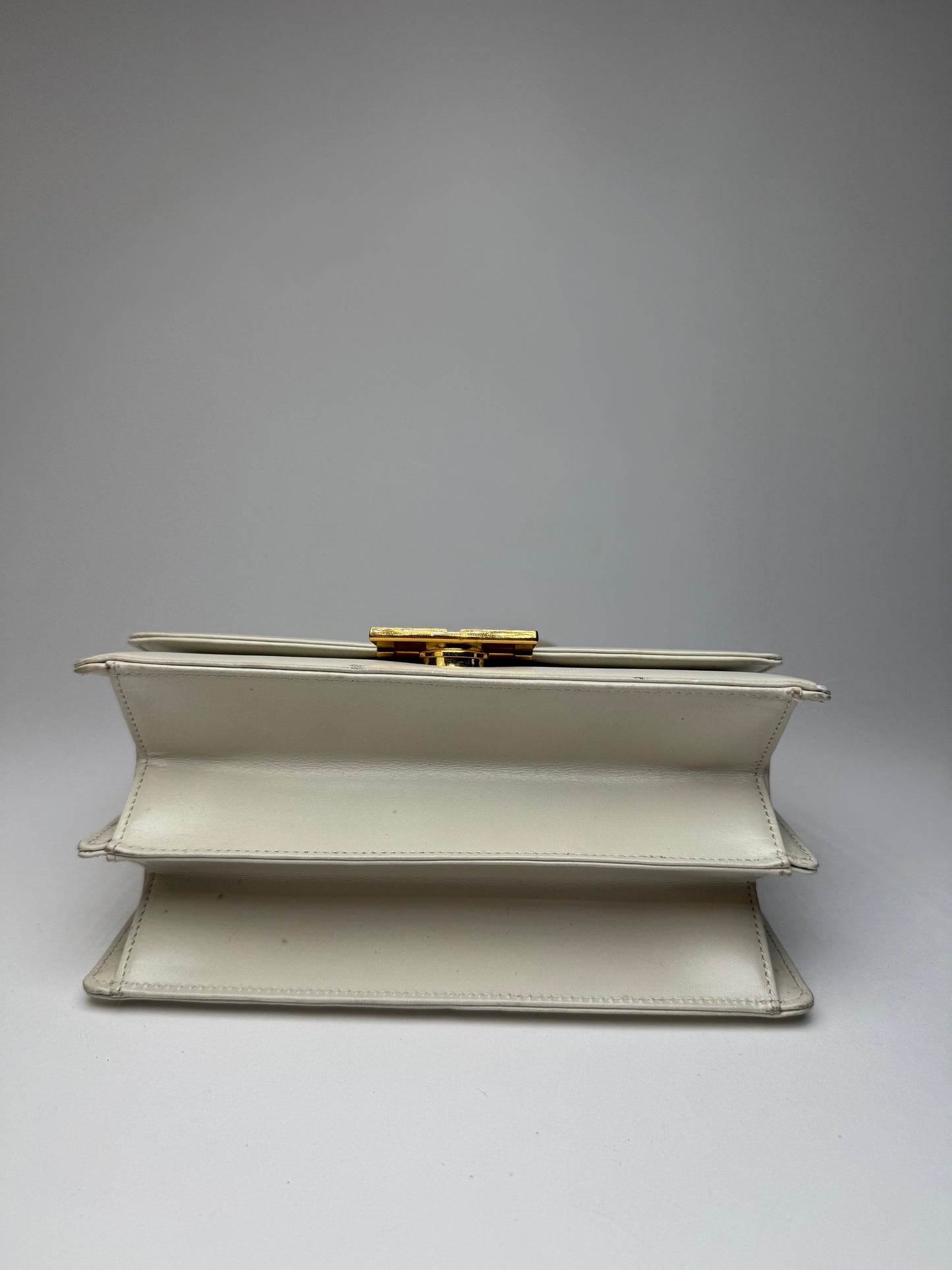 Vintage Givenchy Leather Handbag White