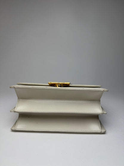 Vintage Givenchy Leather Handbag White