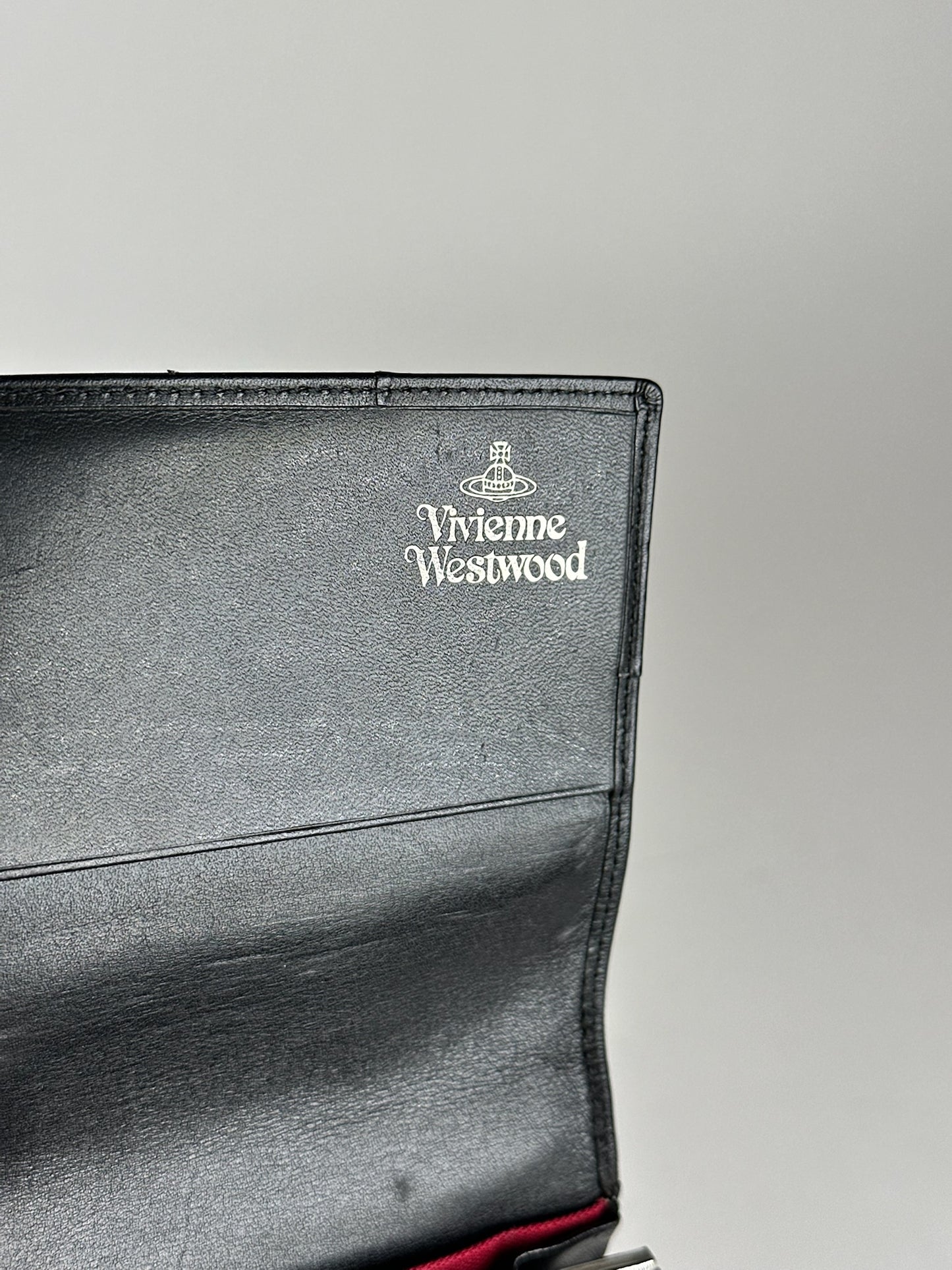 Vintage Vivienne Westwood leather wallet black