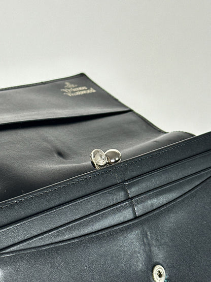 Vintage Vivienne Westwood leather wallet black