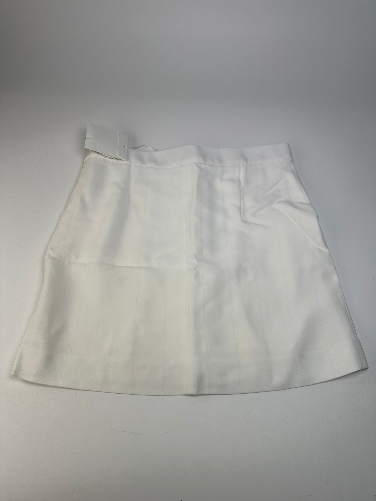 Vintage Chloe Viscose Blend Mini Skirt Off-White
