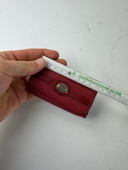Vintage Dior Leather Key Holder Red