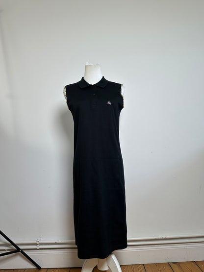 Vintage  Burberry Sleeveless Dress Black 38/M