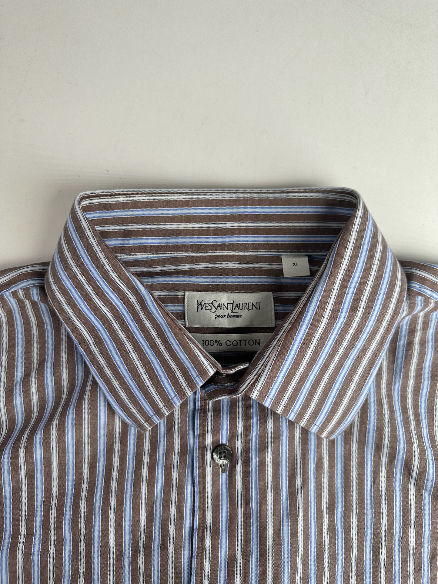 Vintage Yves Sainr Laurent Striped Shirt