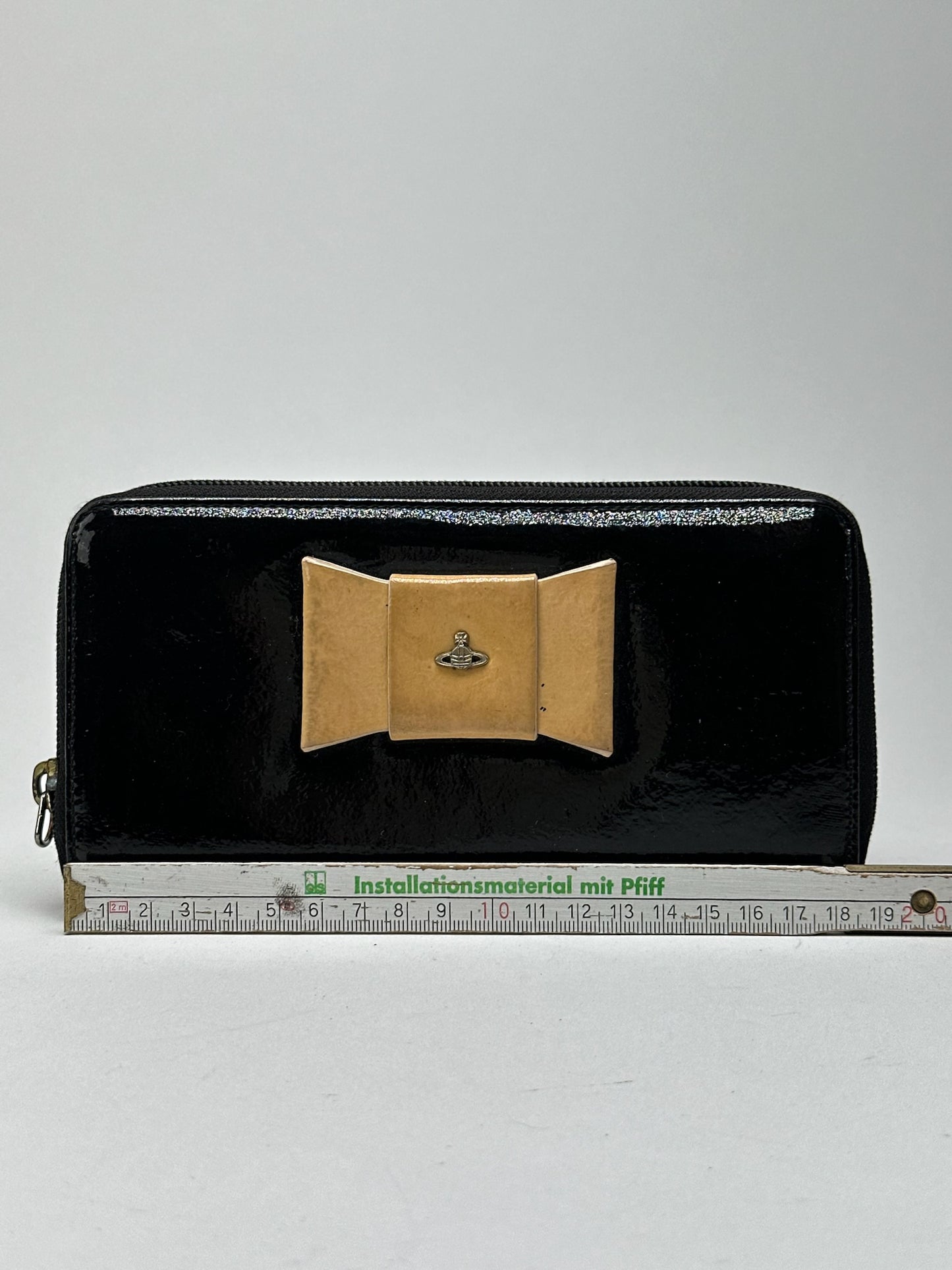 Vintage Vivienne Westwood patent leather wallet black