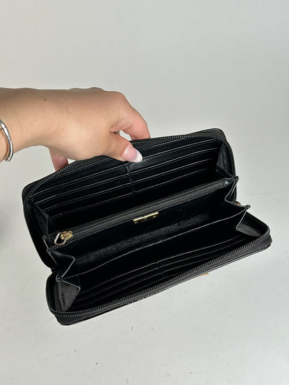 Vintage Vivienne Westwood patent leather wallet black