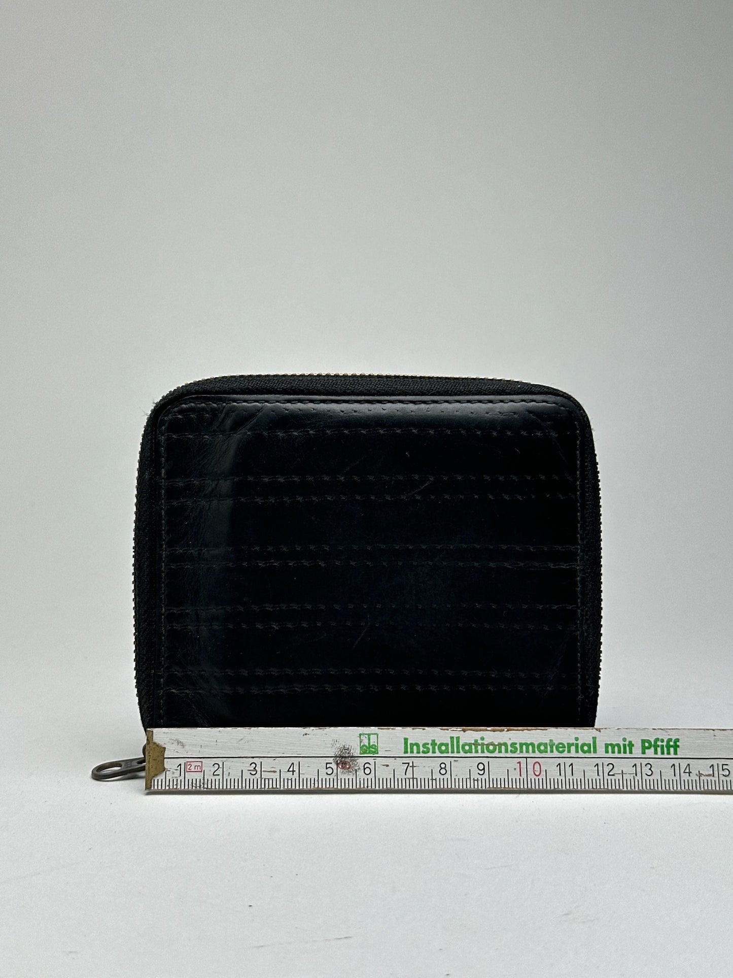 Vintage Comme Des Garçons patent leather wallet black