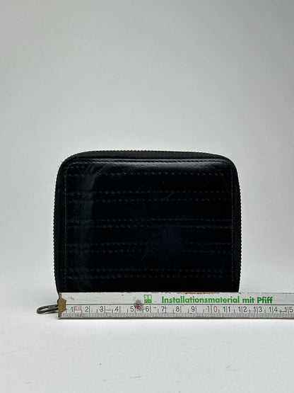 Vintage Comme Des Garçons patent leather wallet black