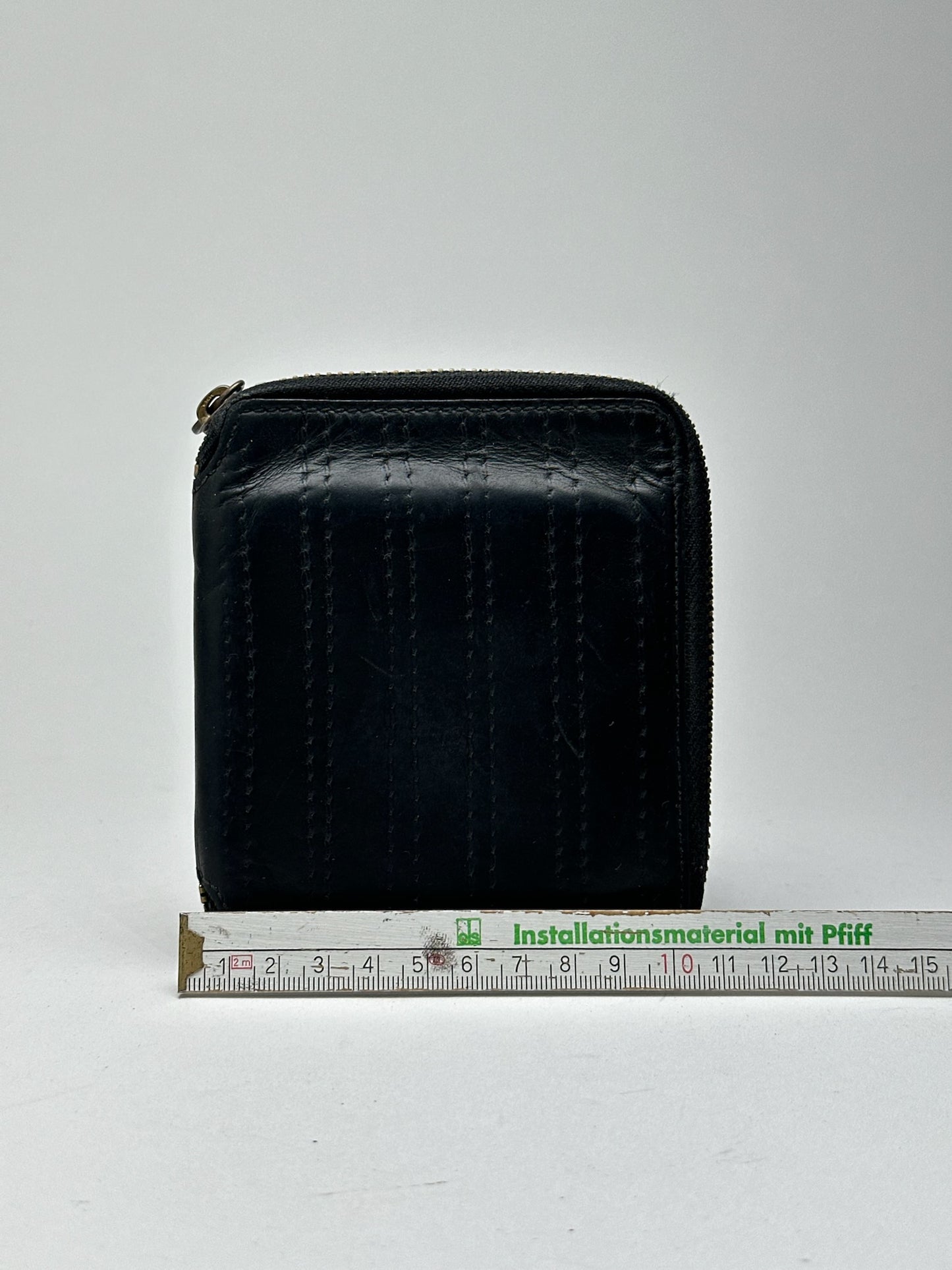 Vintage Comme Des Garçons patent leather wallet black