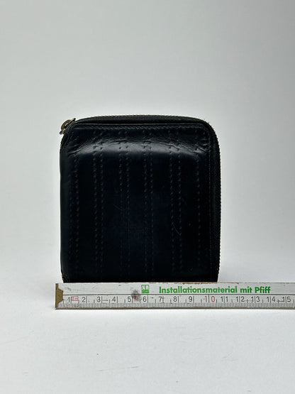 Vintage Comme Des Garçons patent leather wallet black