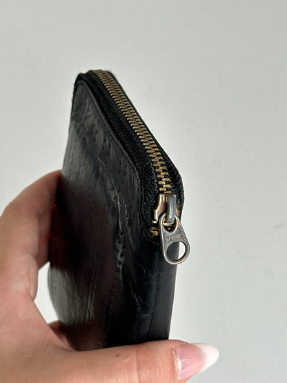 Vintage Comme Des Garçons patent leather wallet black