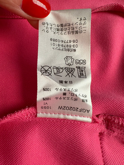 Vintage Courreges Sleeveless Zipper Sport Jacket Pink
