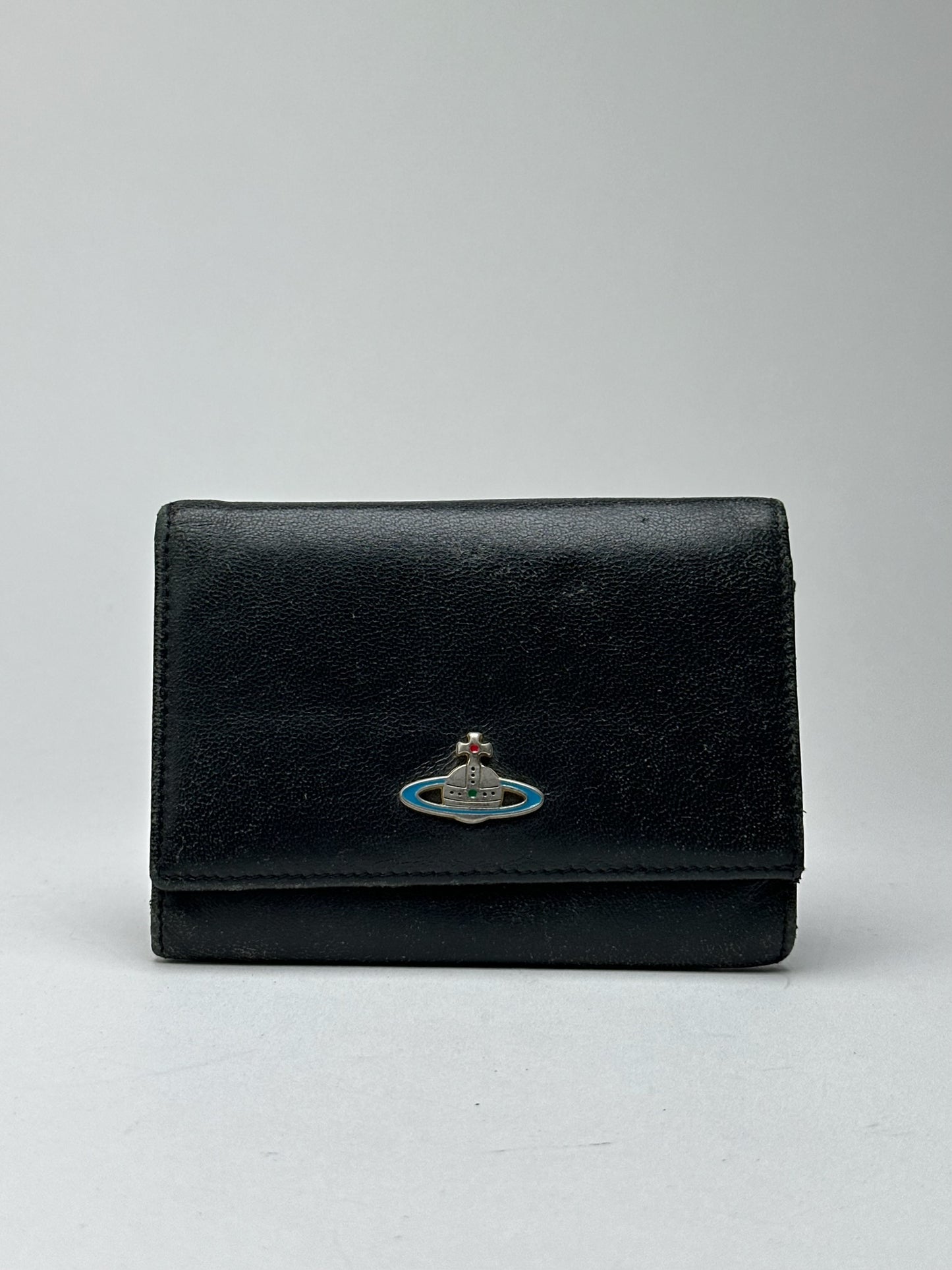 Vintage Vivienne Westwood leather wallet black