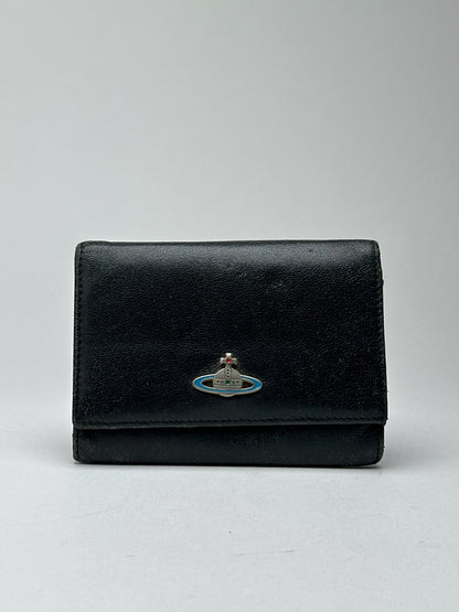 Vintage Vivienne Westwood leather wallet black