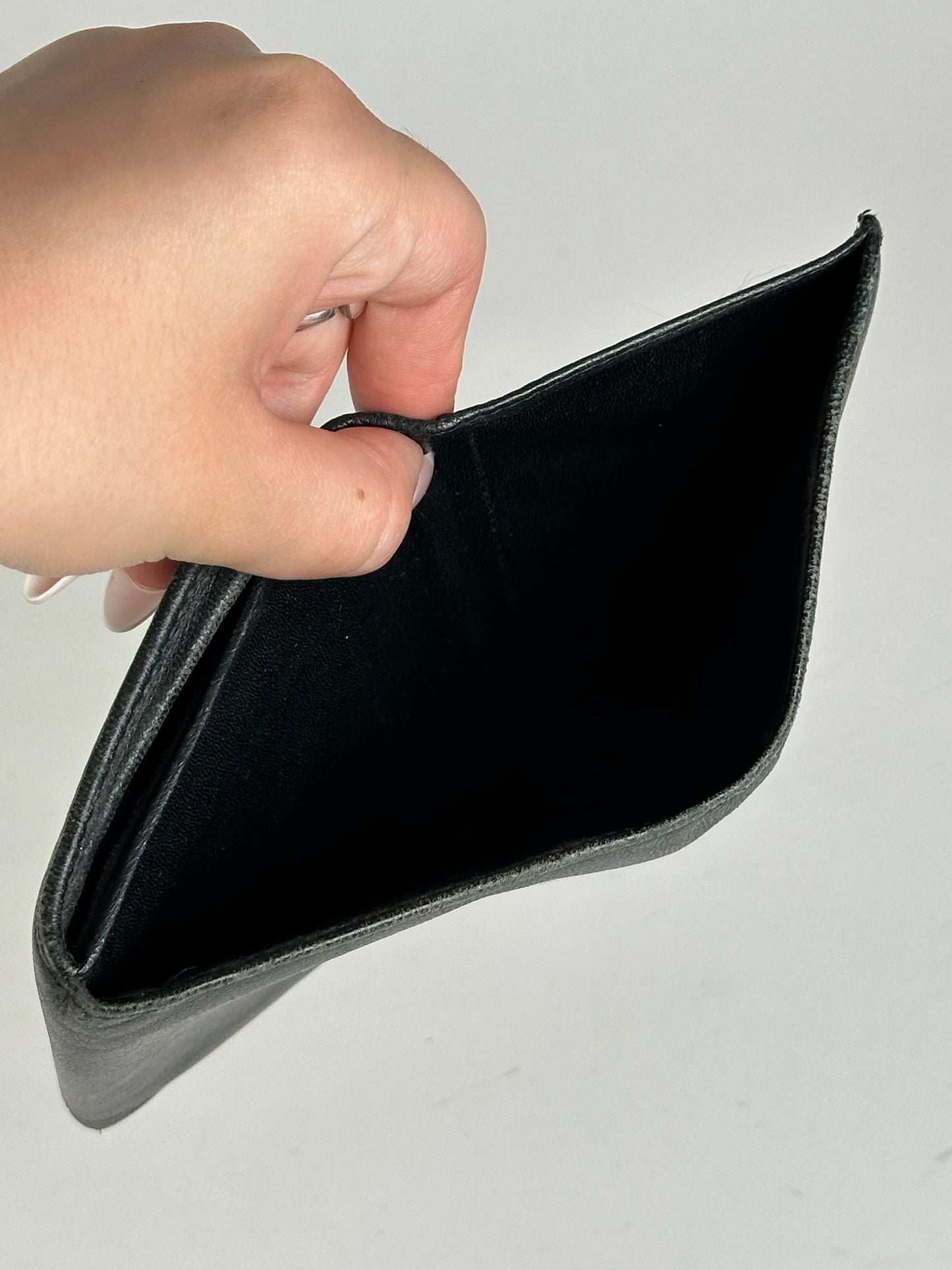 Vintage Vivienne Westwood leather wallet black