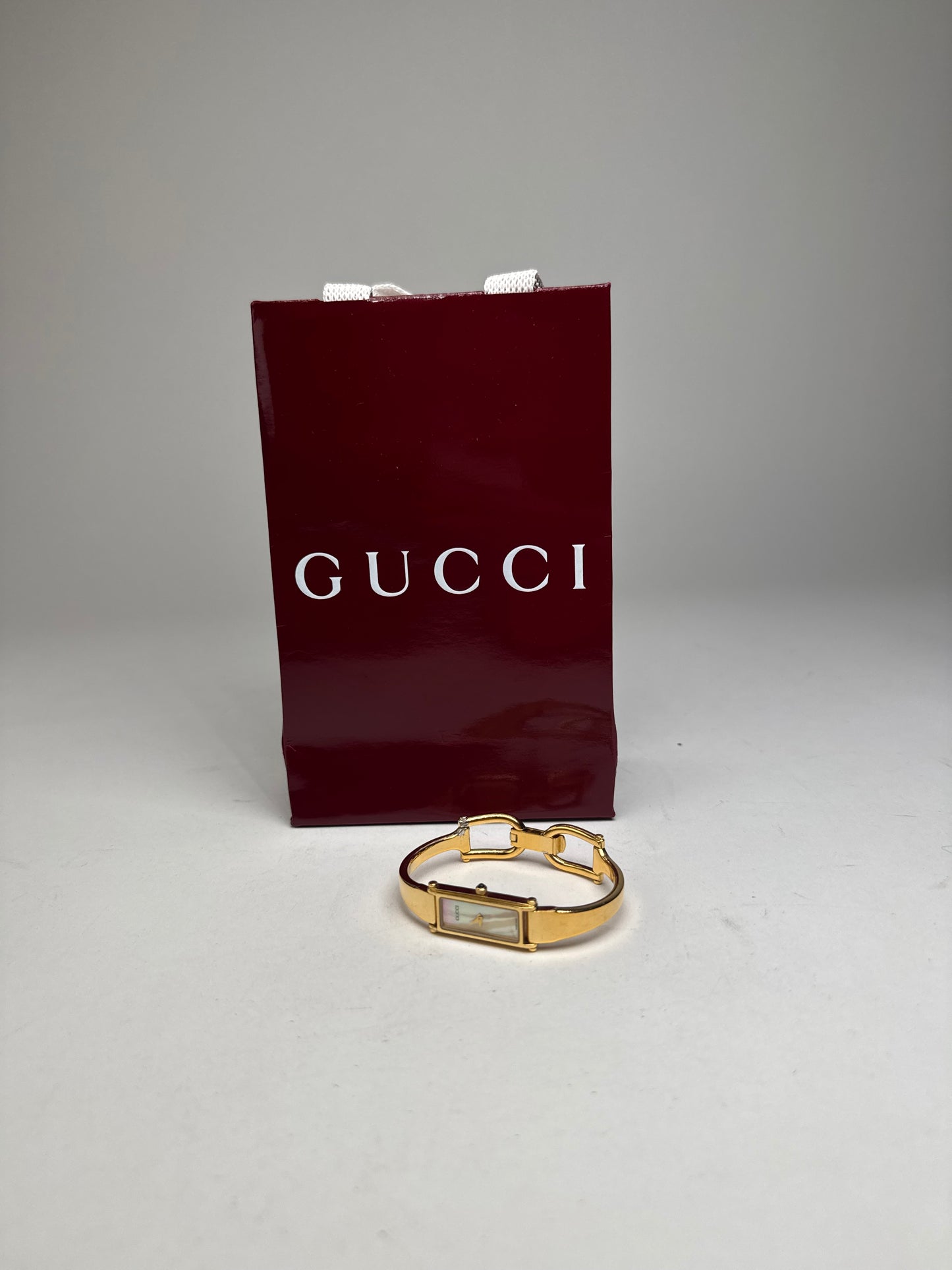 Vintage Gucci Gold Plated Quartz Watch