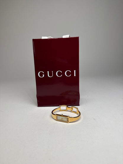 Vintage Gucci Gold Plated Quartz Watch