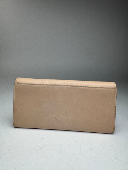 Vintage Celine Paris Leather wallet beige