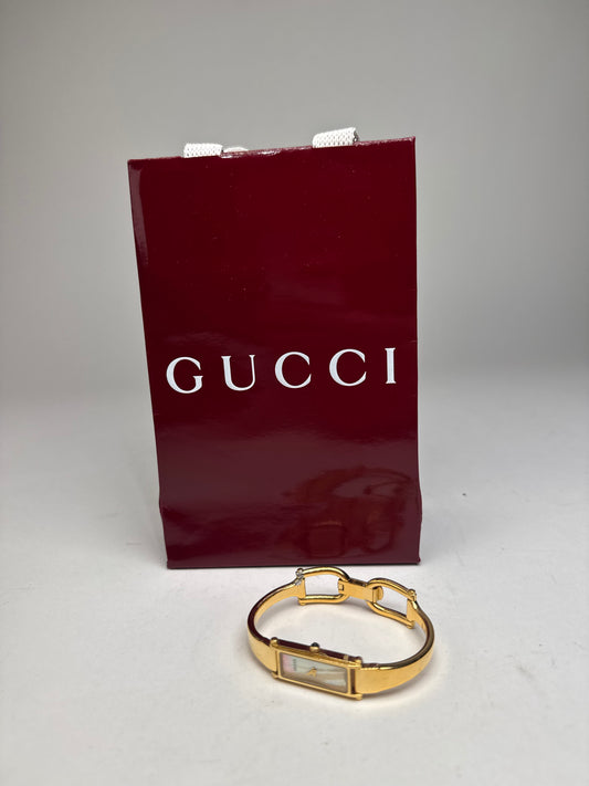Vintage Gucci Gold Plated Quartz Watch