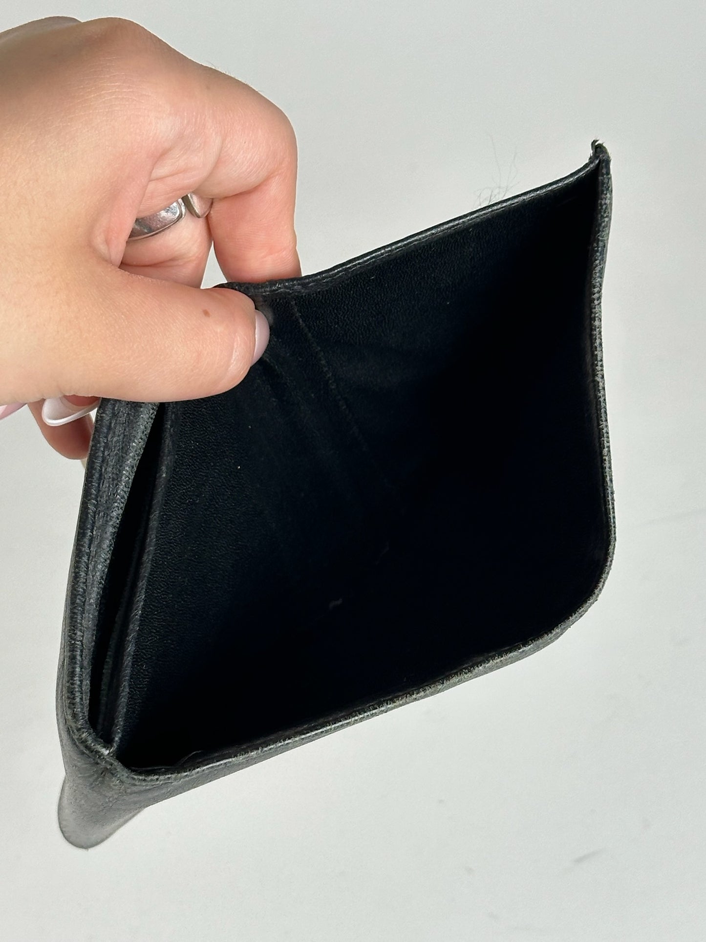 Vintage Vivienne Westwood leather wallet black