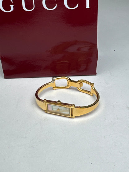 Vintage Gucci Gold Plated Quartz Watch