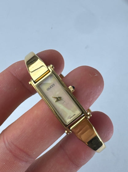 Vintage Gucci Gold Plated Quartz Watch