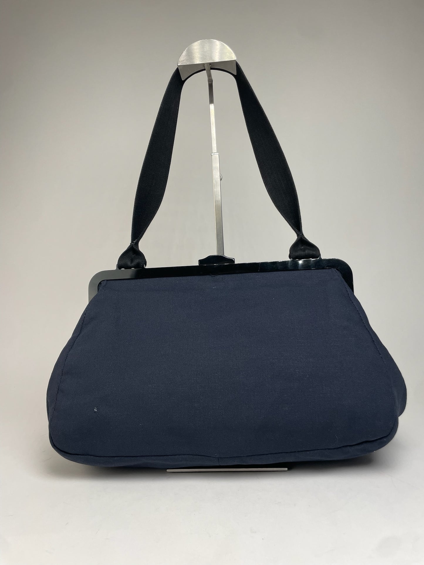 Vintage Marni Denim Flap Bag Navy