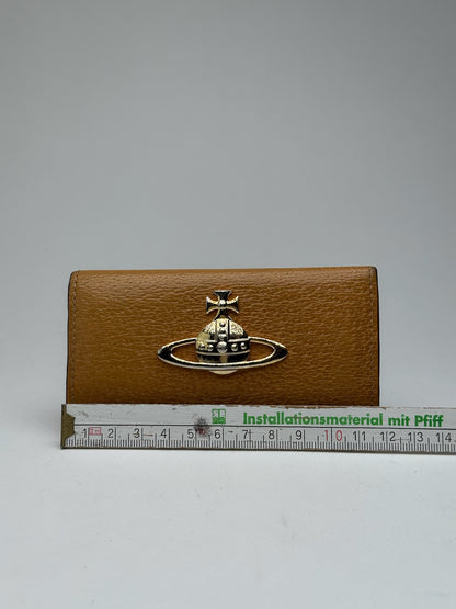 Vintage Vivienne Westwood leather key holder camel