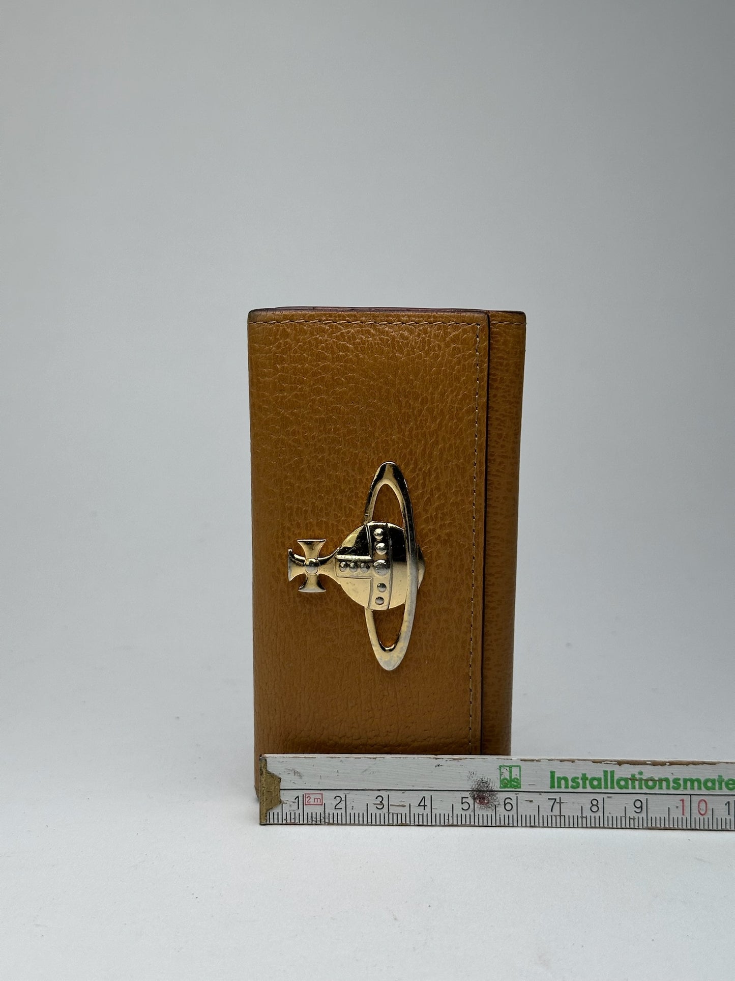 Vintage Vivienne Westwood leather key holder camel