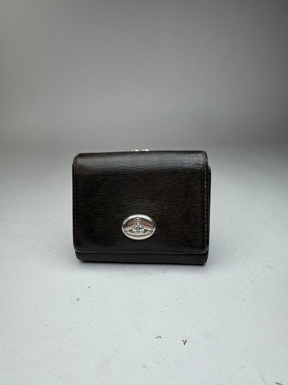 Vintage Vivienne Westwood leather wallet black