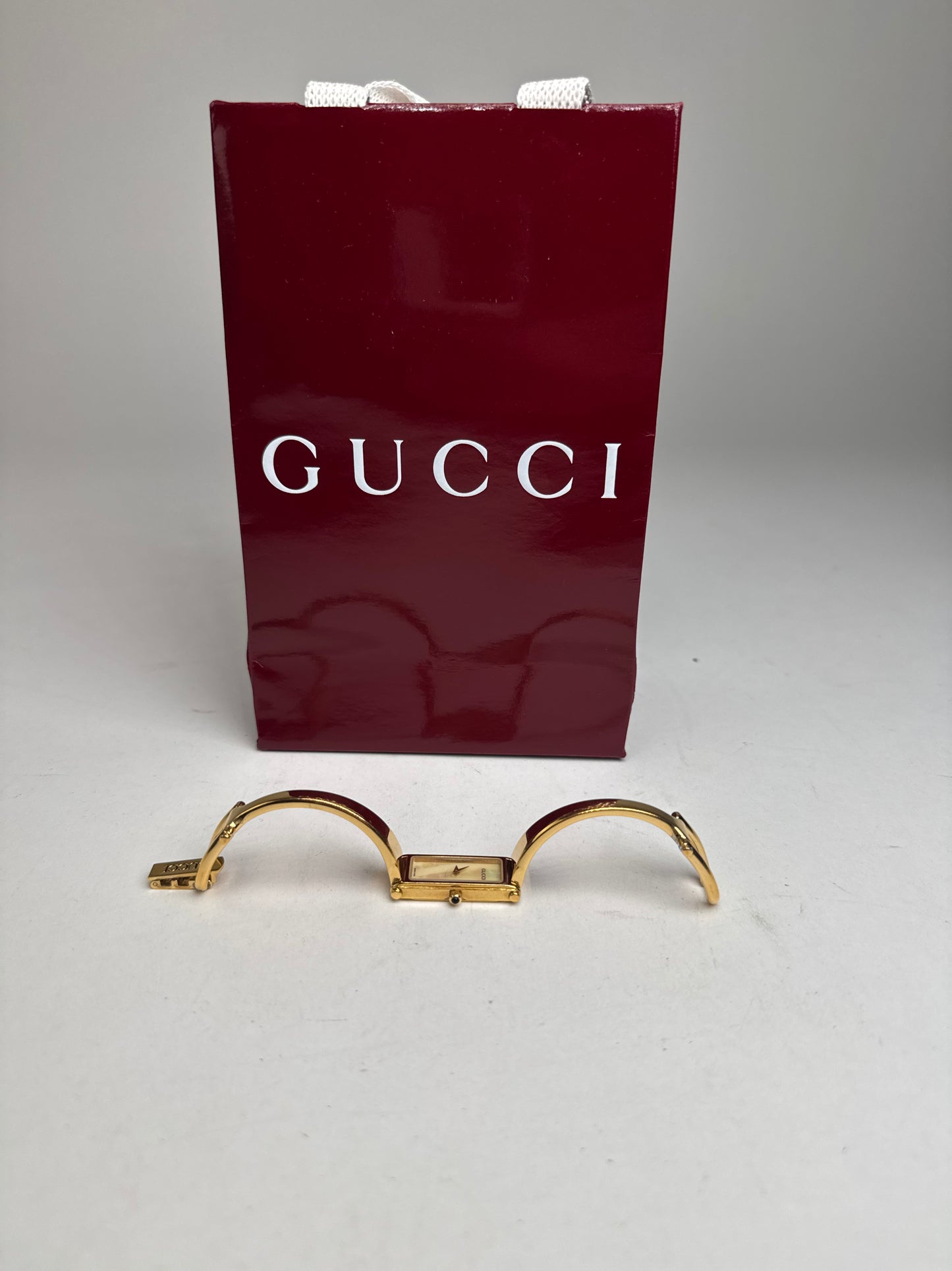 Vintage Gucci Gold Plated Quartz Watch