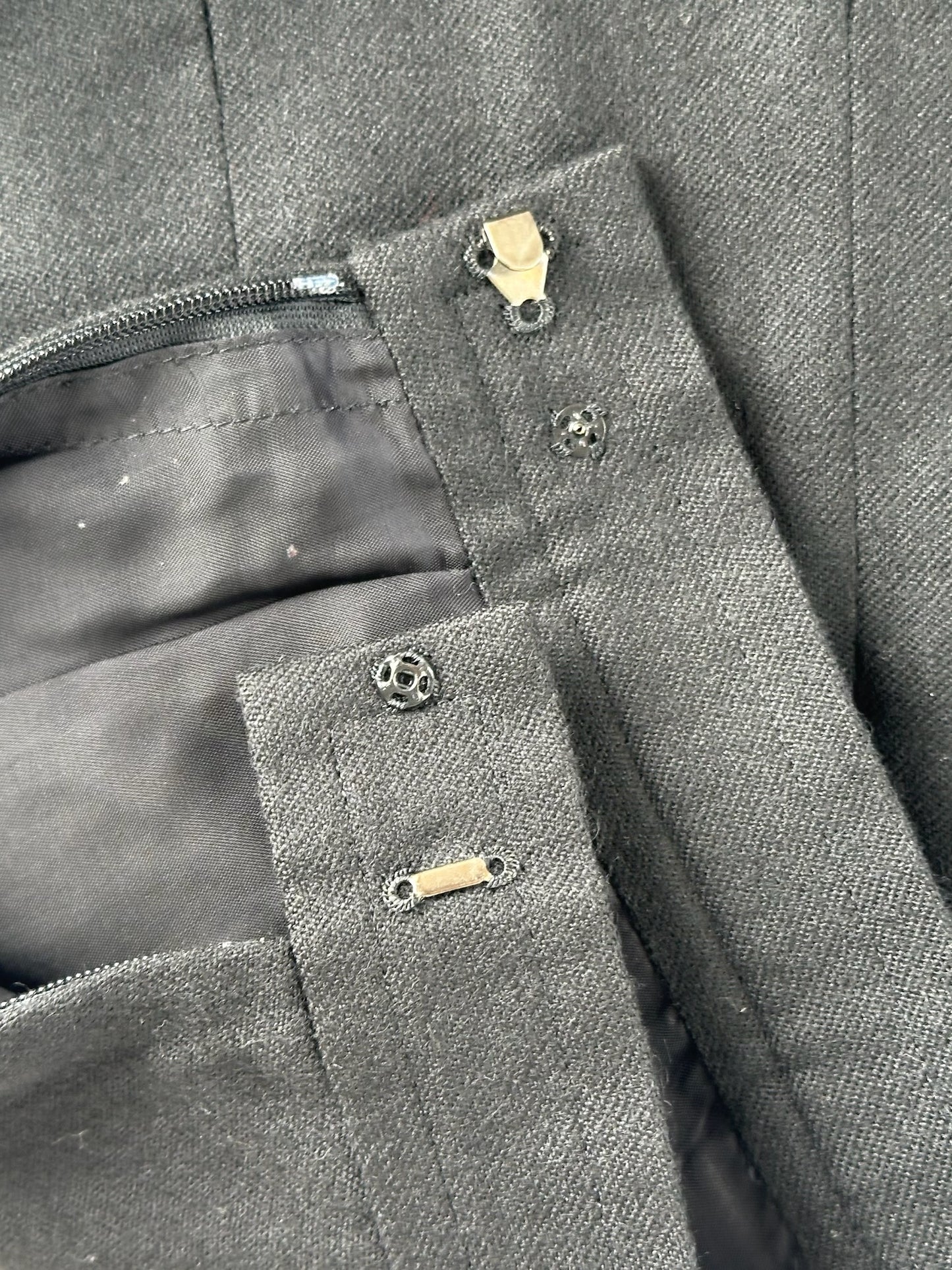 Vintage Givenchy Skirt Black 36/S