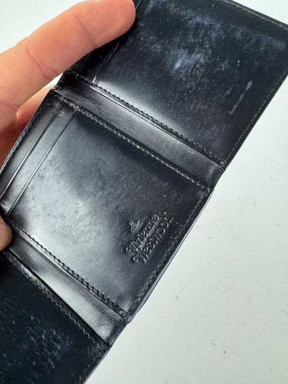 Vintage Vivienne Westwood leather wallet black