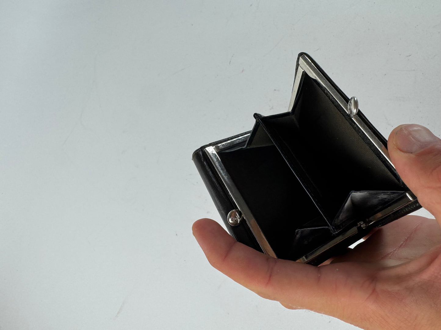 Vintage Vivienne Westwood leather wallet black