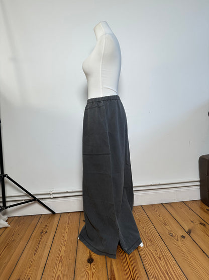 Vintage Issey Miyake Wool Skirt Grey M